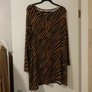 Teresa Tiger Sweater Dress
